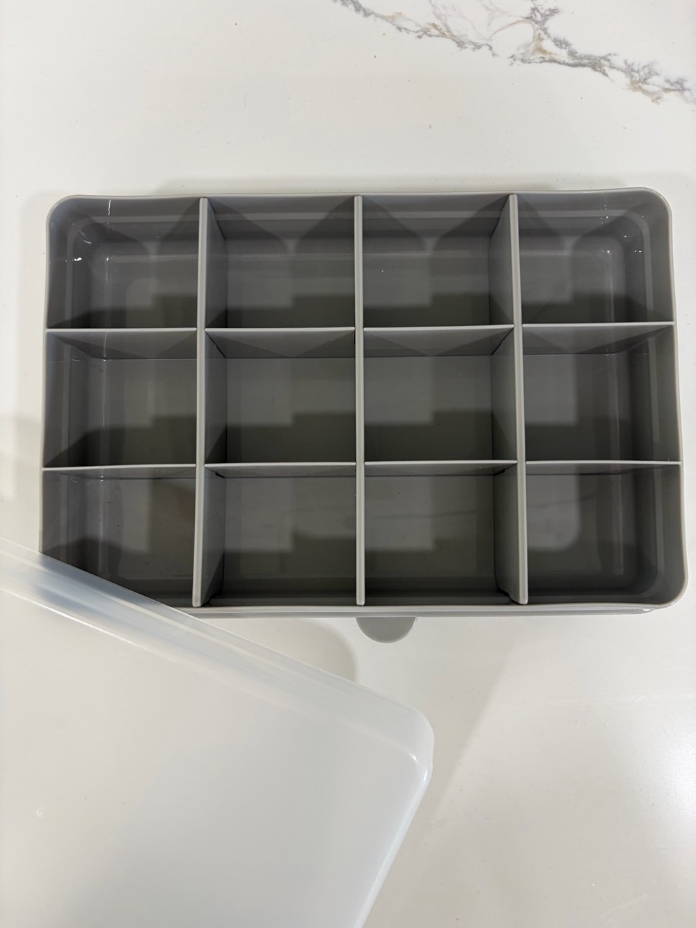 melii Snackle Box 12-Compartment Snack Container Removable Dividers Food Travel